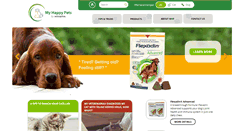 Desktop Screenshot of myhappypets.com