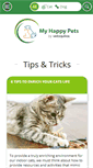 Mobile Screenshot of myhappypets.com